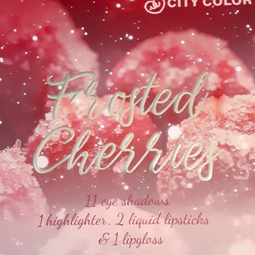 City color Frosted cherries Beauty box